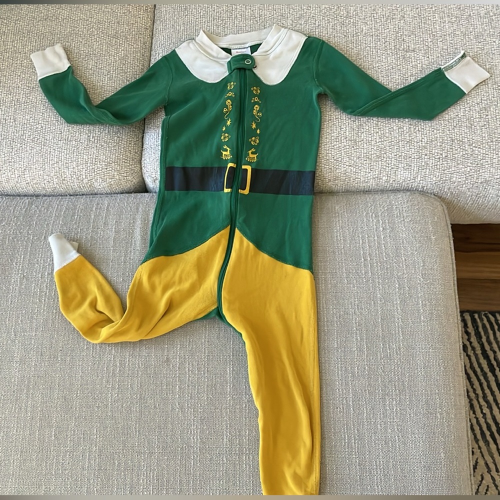 Hanna Andersson onesie sleepers - Christmas, ELF, Harry Potter